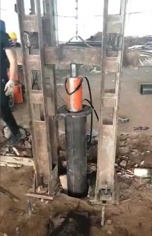 忻州代县钢管桩加固